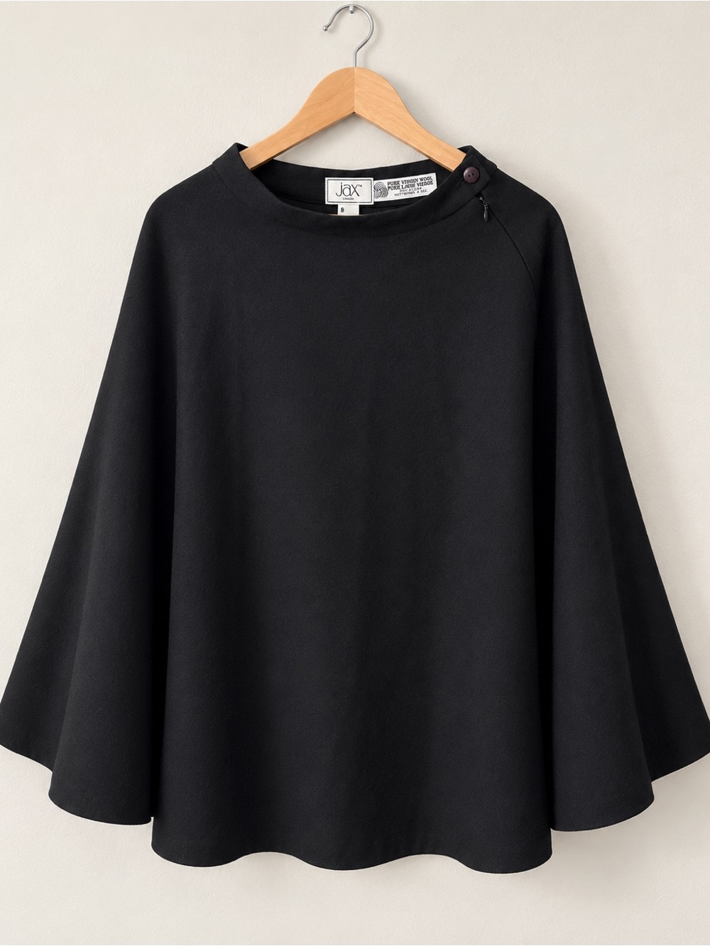 Jax Canada Pure Virgin Wool Cape – Size 8